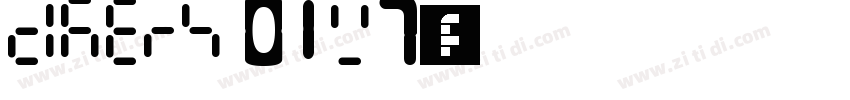 cikers 01v7字体下载字体转换